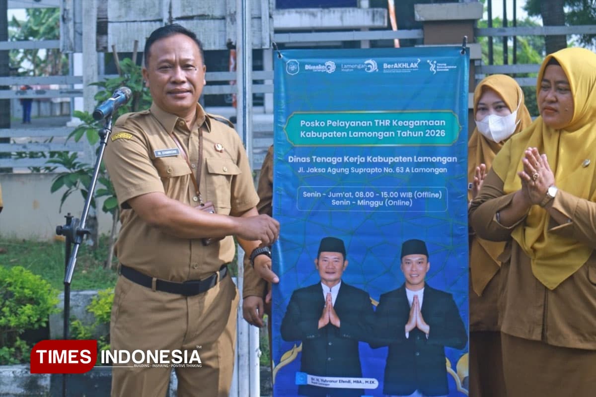 Kepatuhan THR Perusahaan di Lamongan Naik Signifikan, Disnaker: 81Persen Cair Tepat Waktu